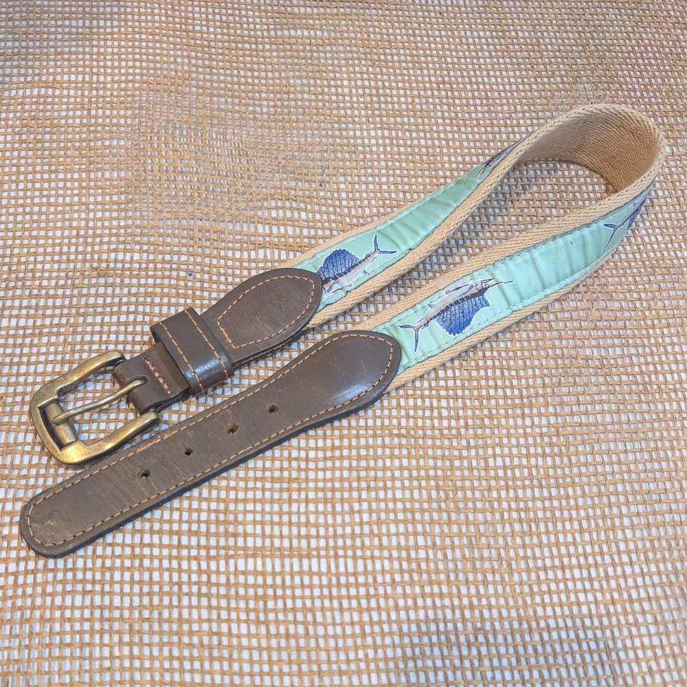 Vintage Zep-Pro Marlin Belt, Little Kids Size 20 Waist